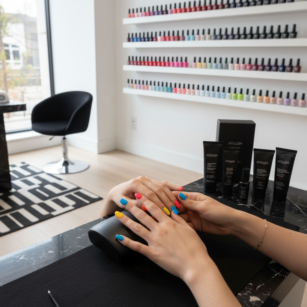 Signature Mani + Nail Polish - 170 AED